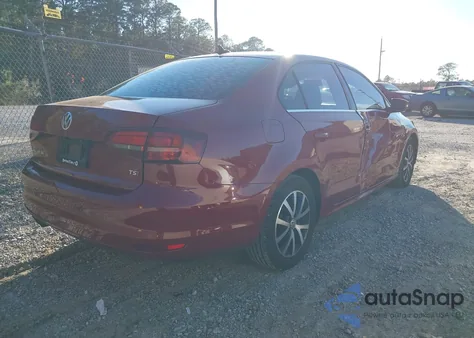 2017 Volkswagen Jetta 1.4T Se из США, поврежденный, VIN 3VWDB7AJ1HM354627